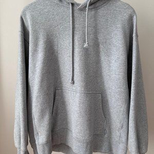 Aritzia TNA Gray Boyfriend Hoodie